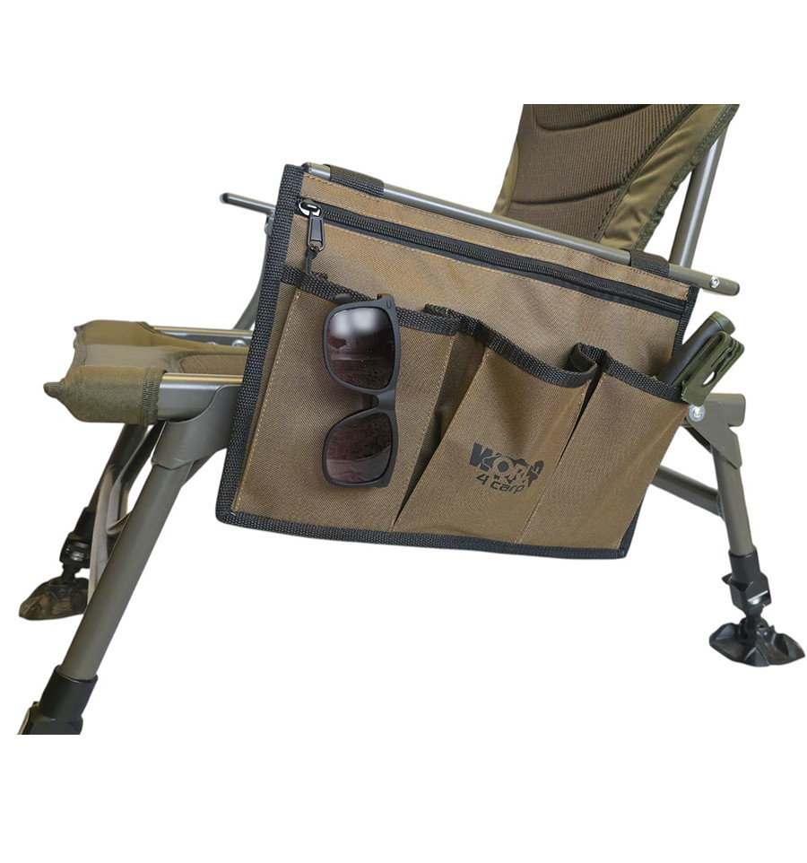 Universal side organizer bag for chairs and bedchairs World4Carp Organizer bag