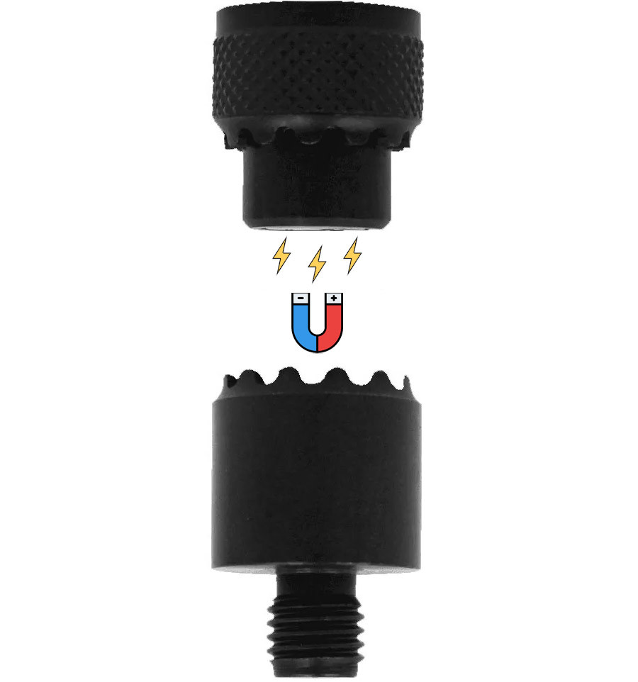 Quick release magnetic adapter World4Carp Quick magnetic release adapter
