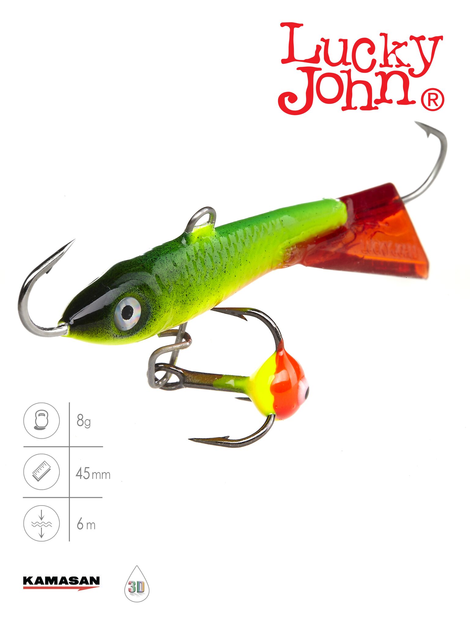 Balansier Lucky John CLASSIC 4.5 cu tr. 50mm blister