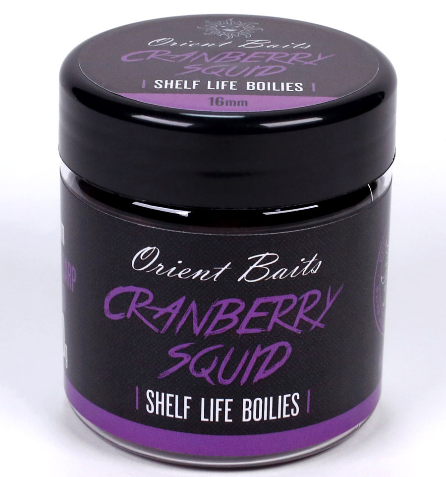 Shelf Life boilies Orient Baits Cranberry Squid