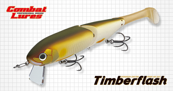 Wobbler Ever Green TIMBER FLASH