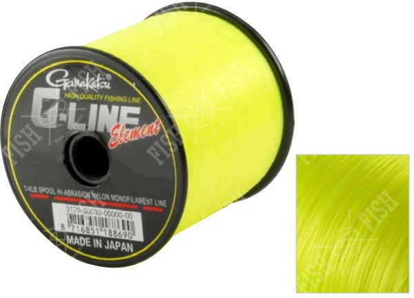 Fishing line Gamakatsu G-Line Element Fluo