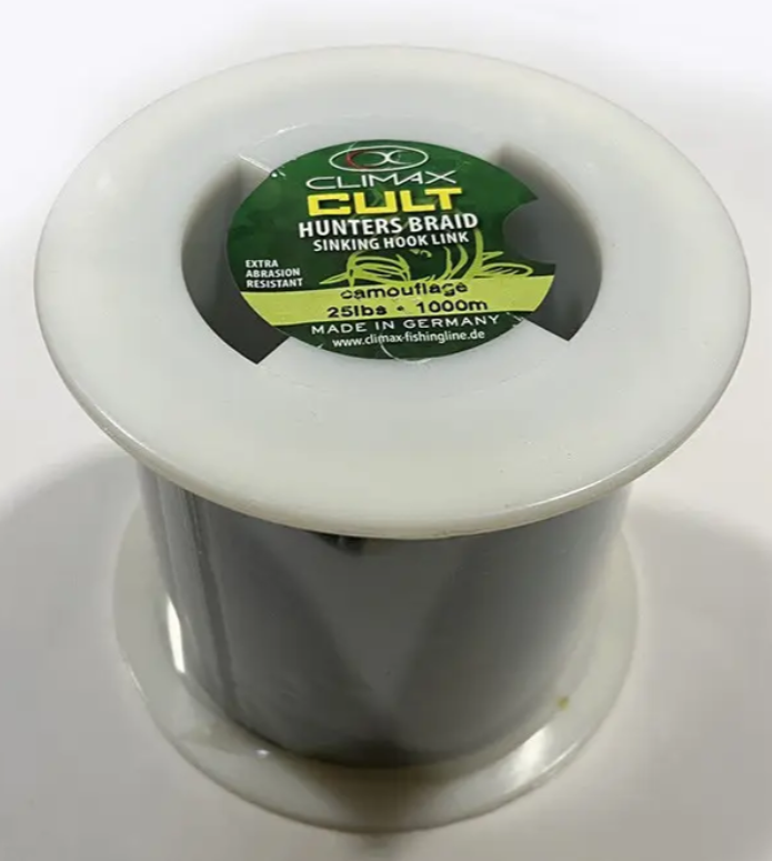 Climax Hunter's Braid hooklink camou 0.30 mm 30 lb 15 kg 1000 m