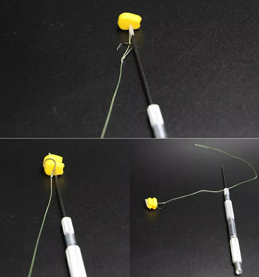 Stopper clip World4Carp for hair rigs
