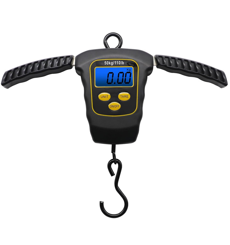 Digital fishing scales with sliding handles World4Carp T-Line Sliding Digital Scales