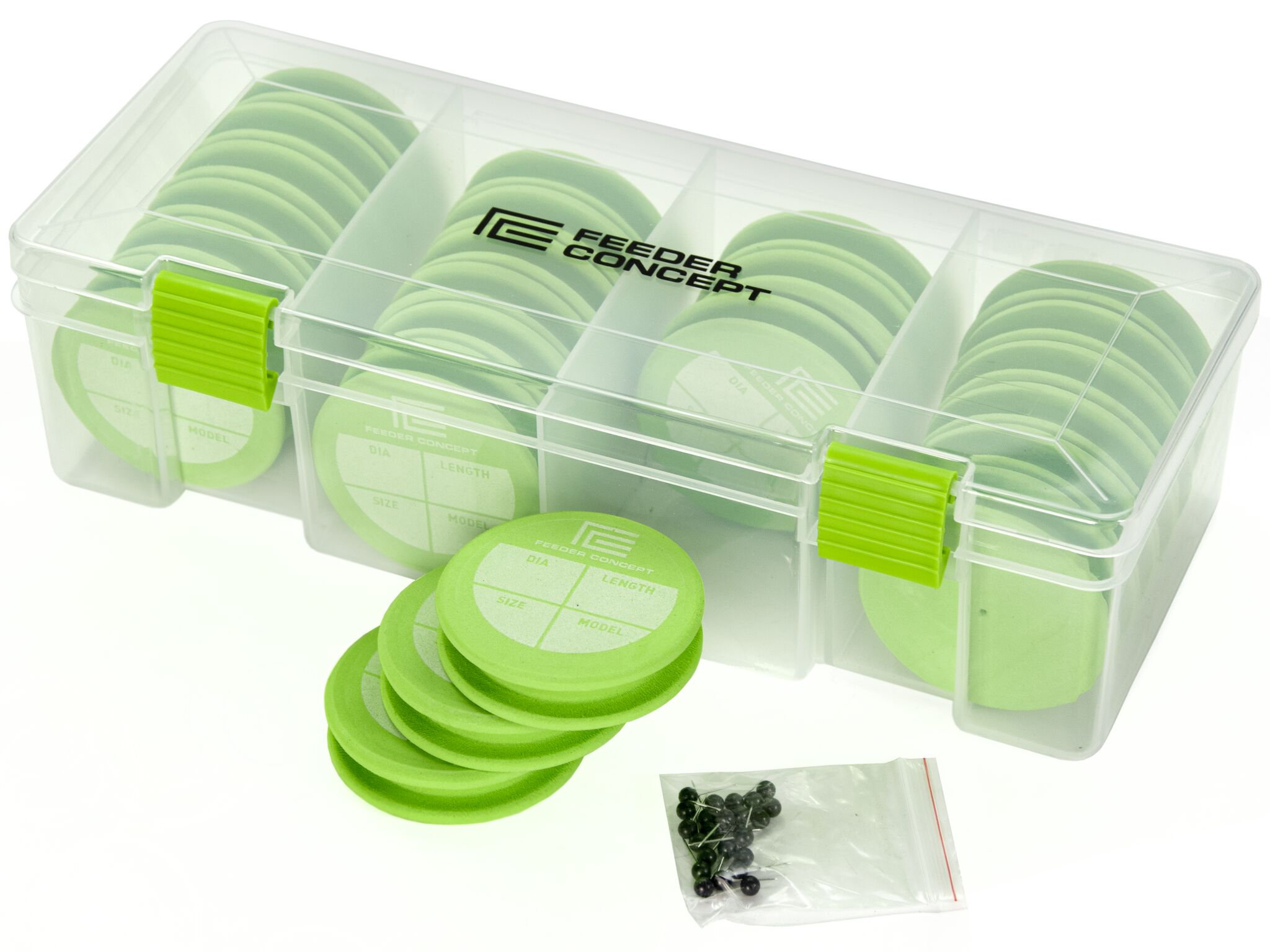 Cutie pescuit cu mosoare rotunde FC EVA LINE WINDER BOX 300x130x75