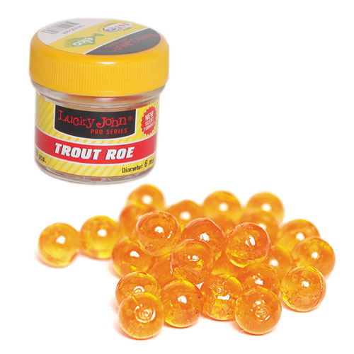 Artificial eggs Lucky John Trout Roe 6mm *60