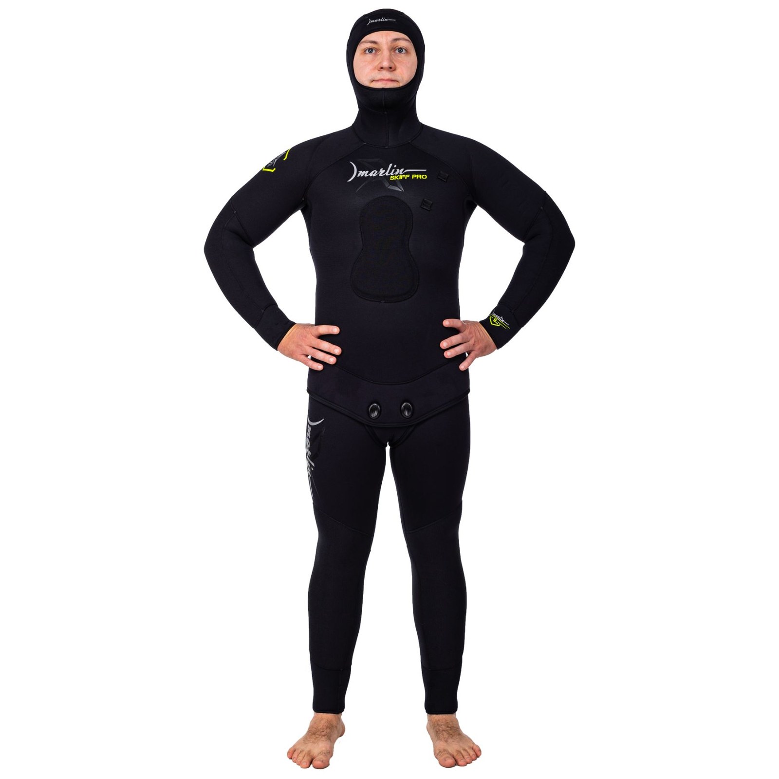 Marlin Wetsuit SKIFF PRO black, 9 mm, 54