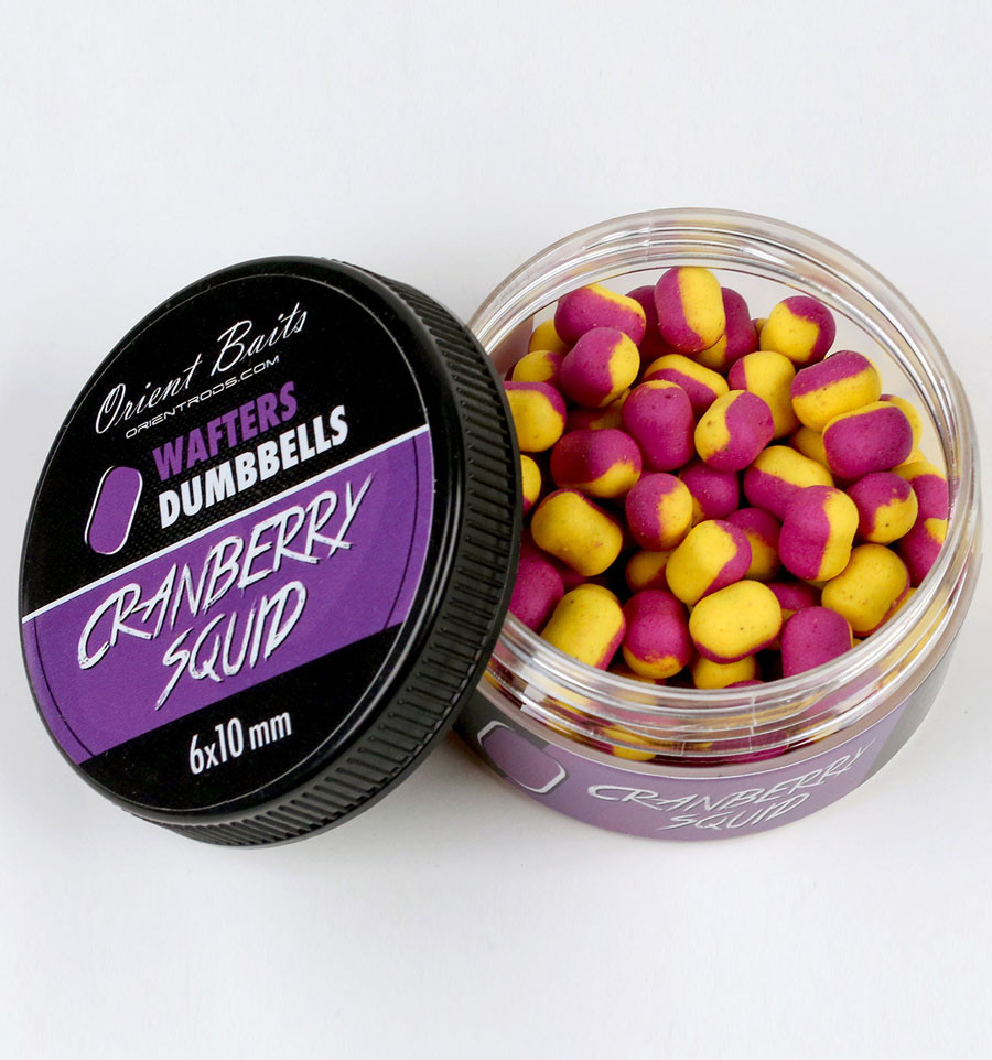 Wafters Orient Baits Dumbbells Cranberry Squid
