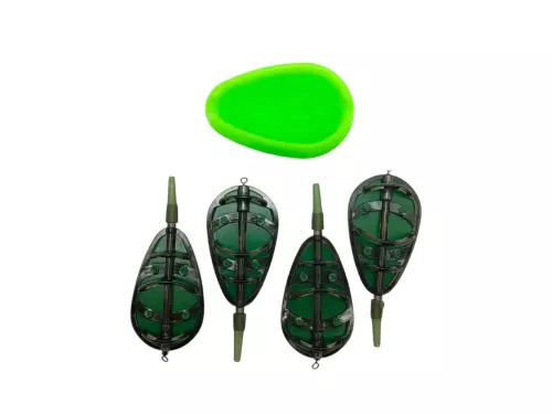 Feeder method set 40+40+50+50 g with mould — 100916