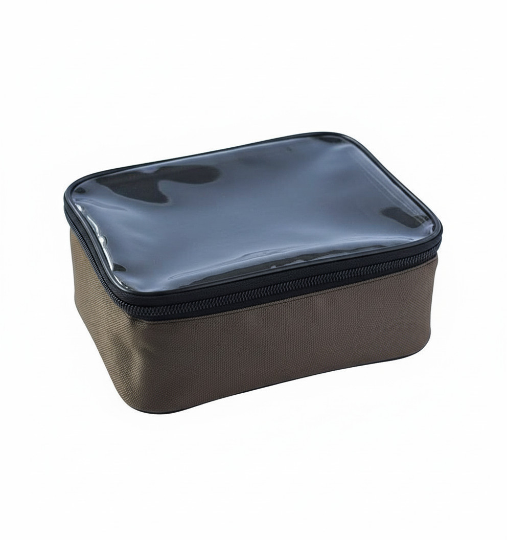 Accessory bag with transparent top World4Carp Transparent Bag
