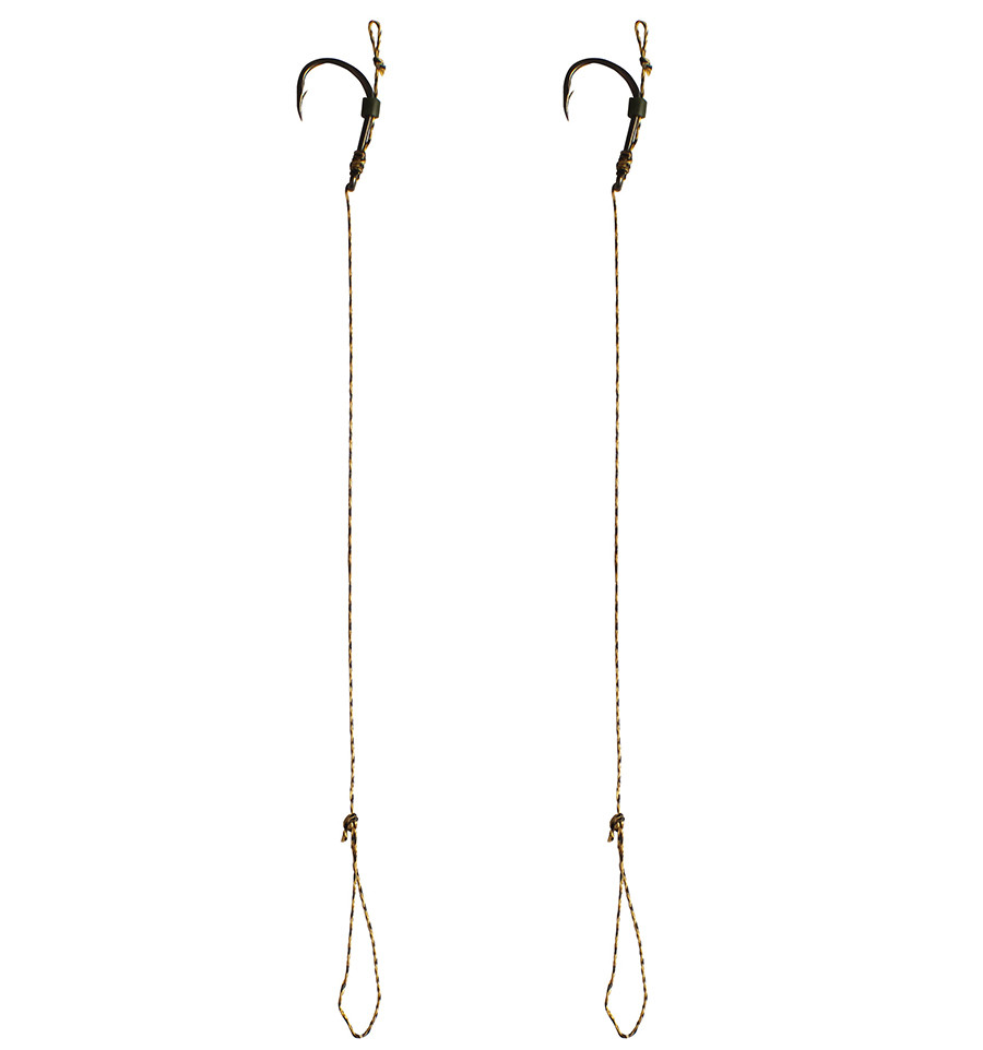 Montură gata cu fir de păr World4Carp METHOD hair rig WIDE GAPE