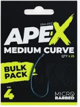 Carp hook RidgeMonkey Ape-X Medium Curve Barbed
