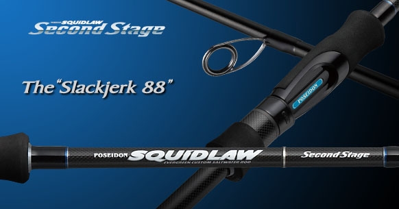 Spinning rod Ever Green SQUIDLAW SECOND STAGE