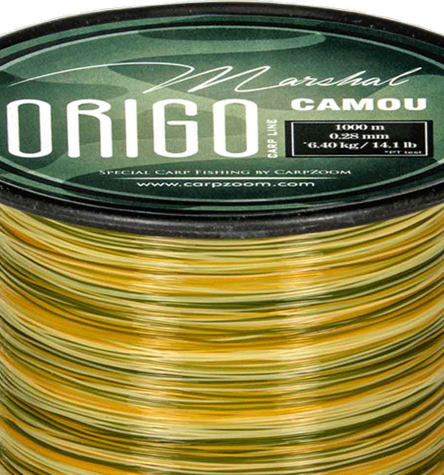 Леска — Marshal Origo fishing line, 0,26mm, 5,70kg, 10000, сamou