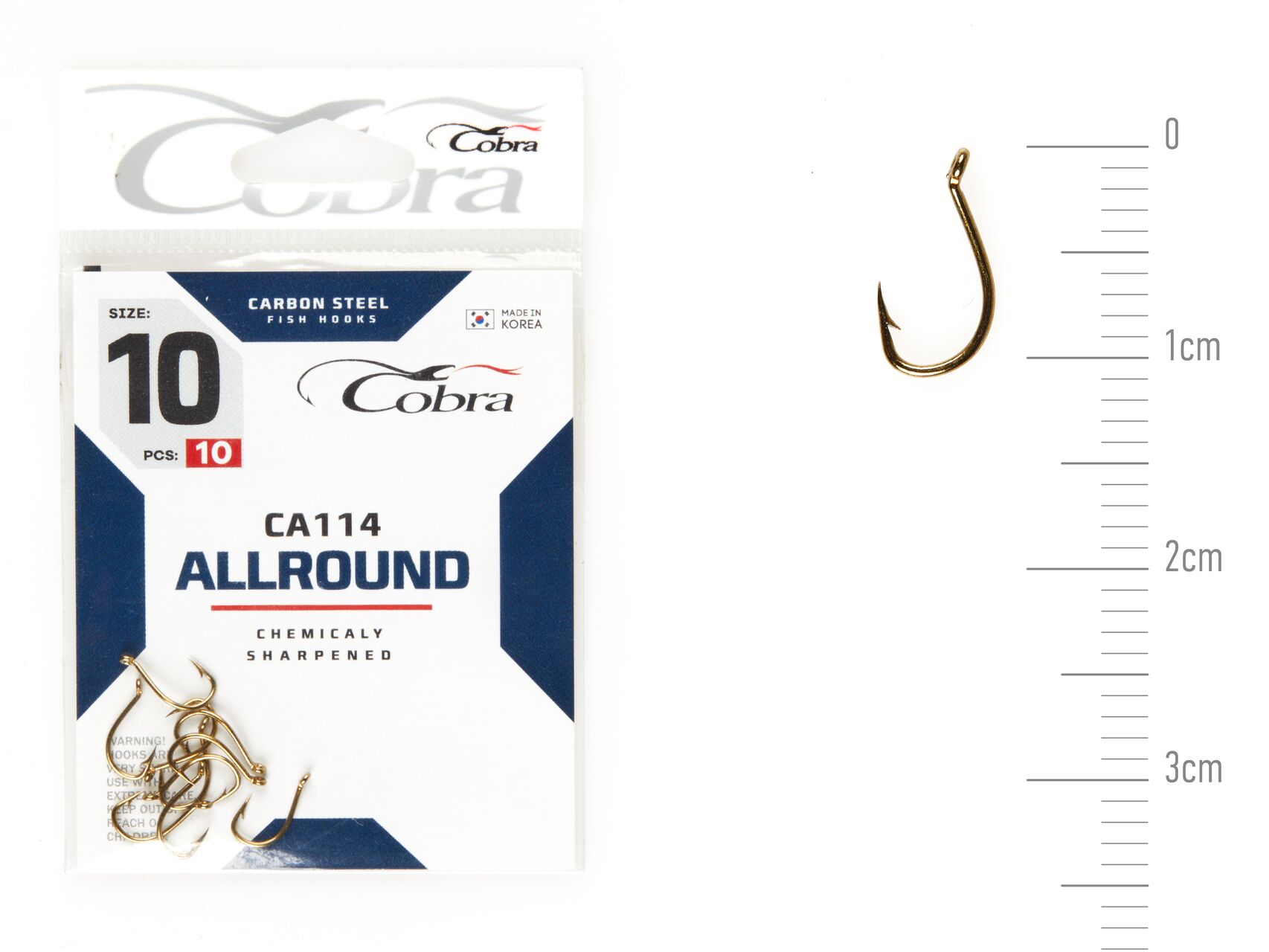 Hooks Cobra ALLROUND ser. CA114 size 010 10pcs.