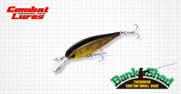 Wobbler Ever Green BANK SHAD