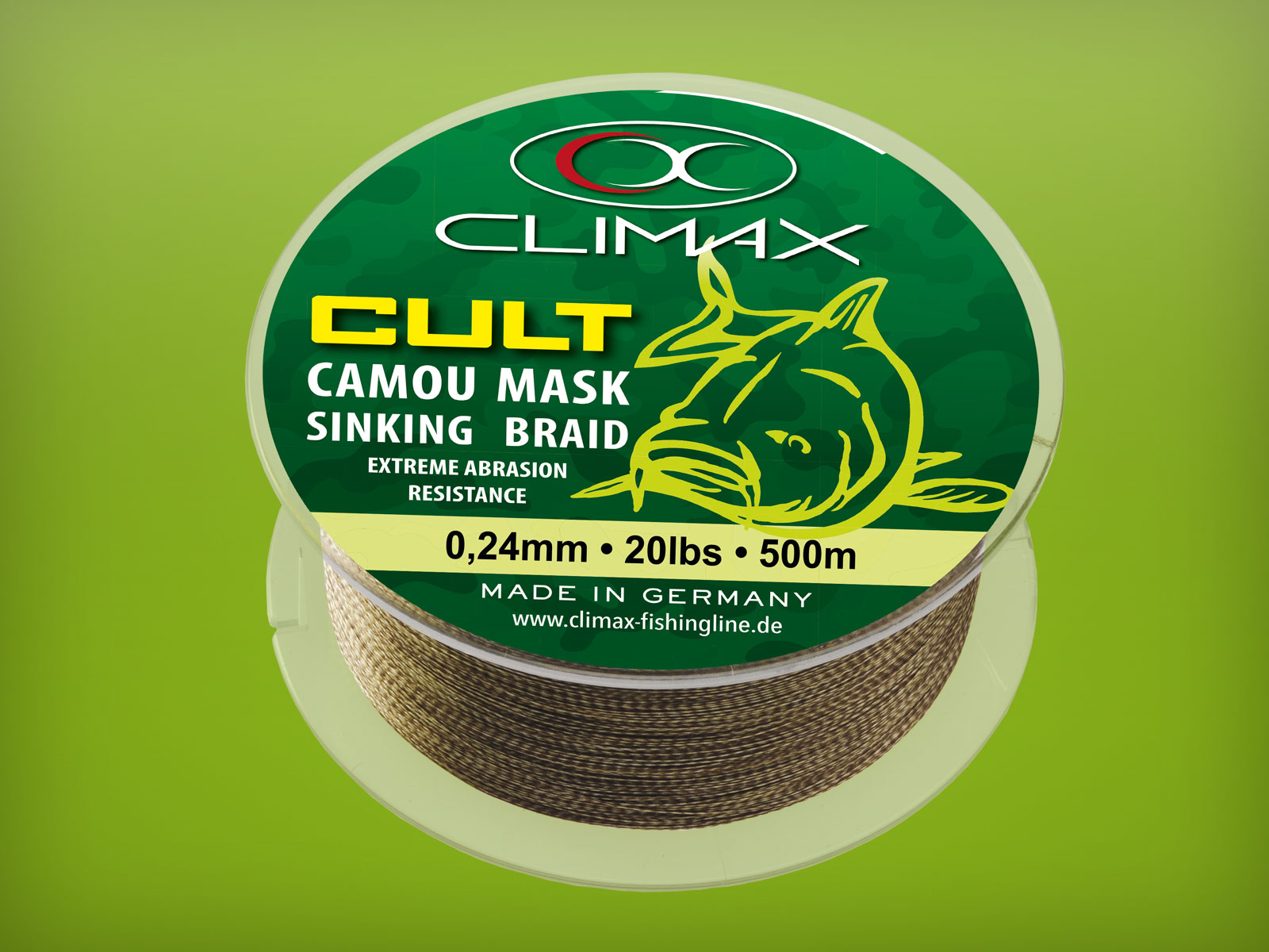 Braided line Climax CULT Camou Mask