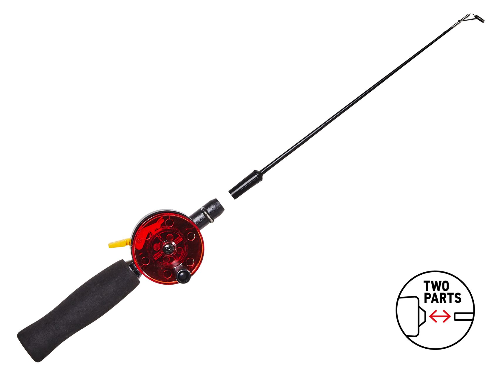 Ice fishing rod with reel Lucky John LDR 36cm