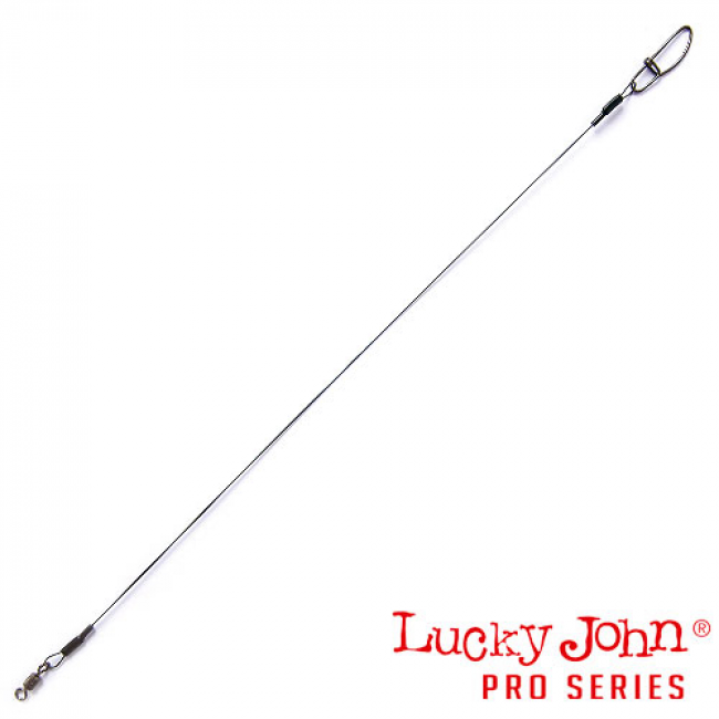 Lucky John Titanium Leader X-TWITCH 5kg, 25cm