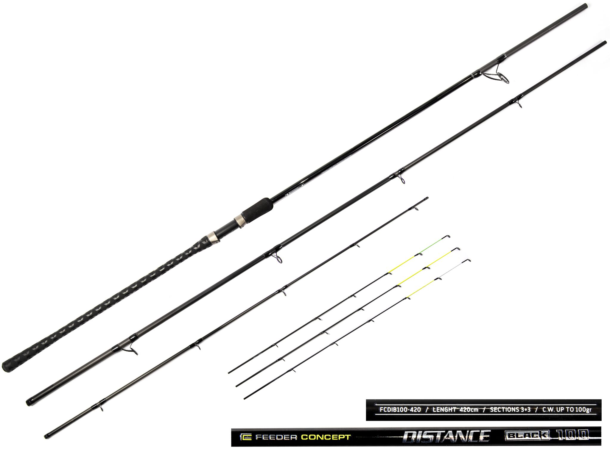 Feeder rod Feeder Concept Distance Black