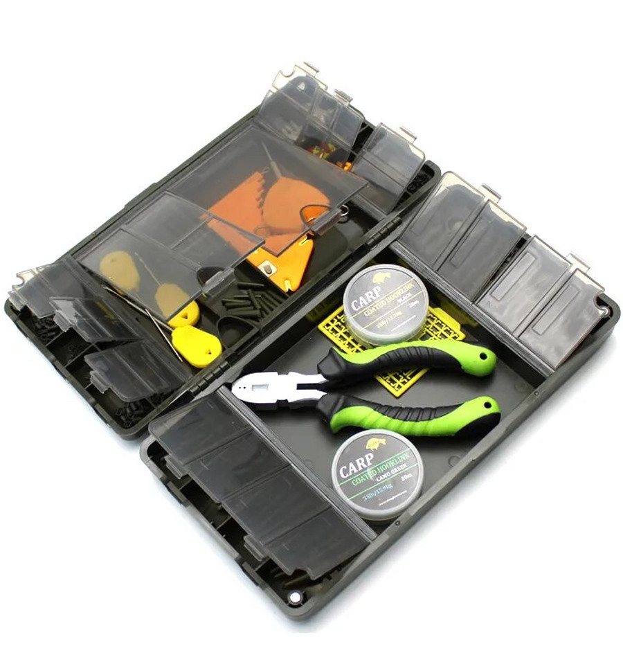 Многофункциональная коробка для карповых аксессуаров World4Carp Multi Storage Tackle Box