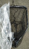 Landing net folding rubberised — B19 / 60×70