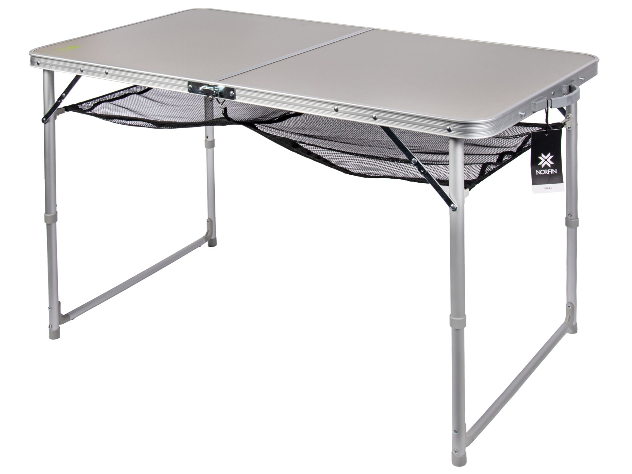 Folding table Norfin GAULA-L NF aluminum 120x60