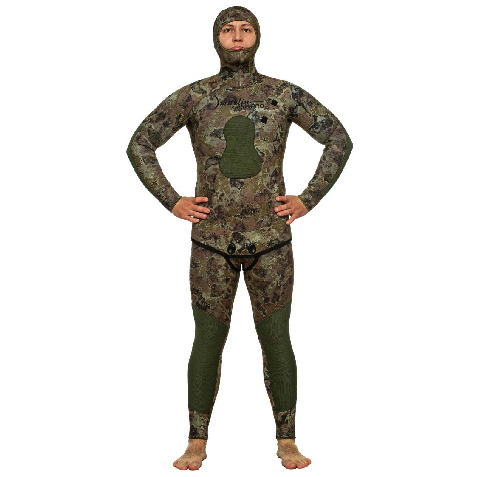 Marlin Wetsuit SKILUR PRO green, 3 mm, 56