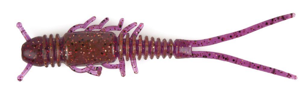 Edible artificial vibrotails LJ Pro Series TIOGA HOG 2.5in (06.35)/T66 9pcs.