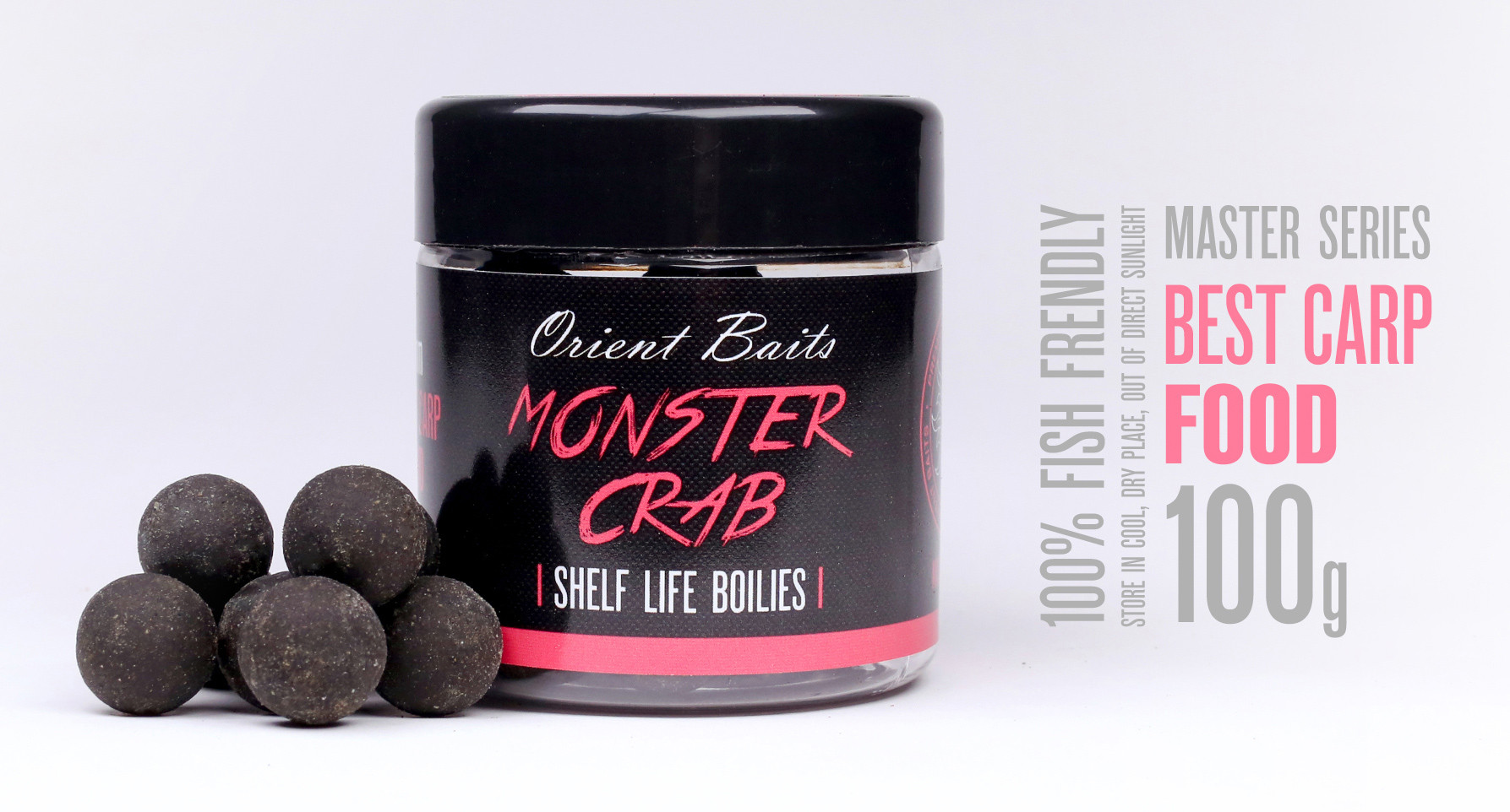 Shelf Life boilies Orient Baits Monster Crab