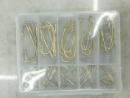 Fishing hook HOOK02, gold set — HOOK02