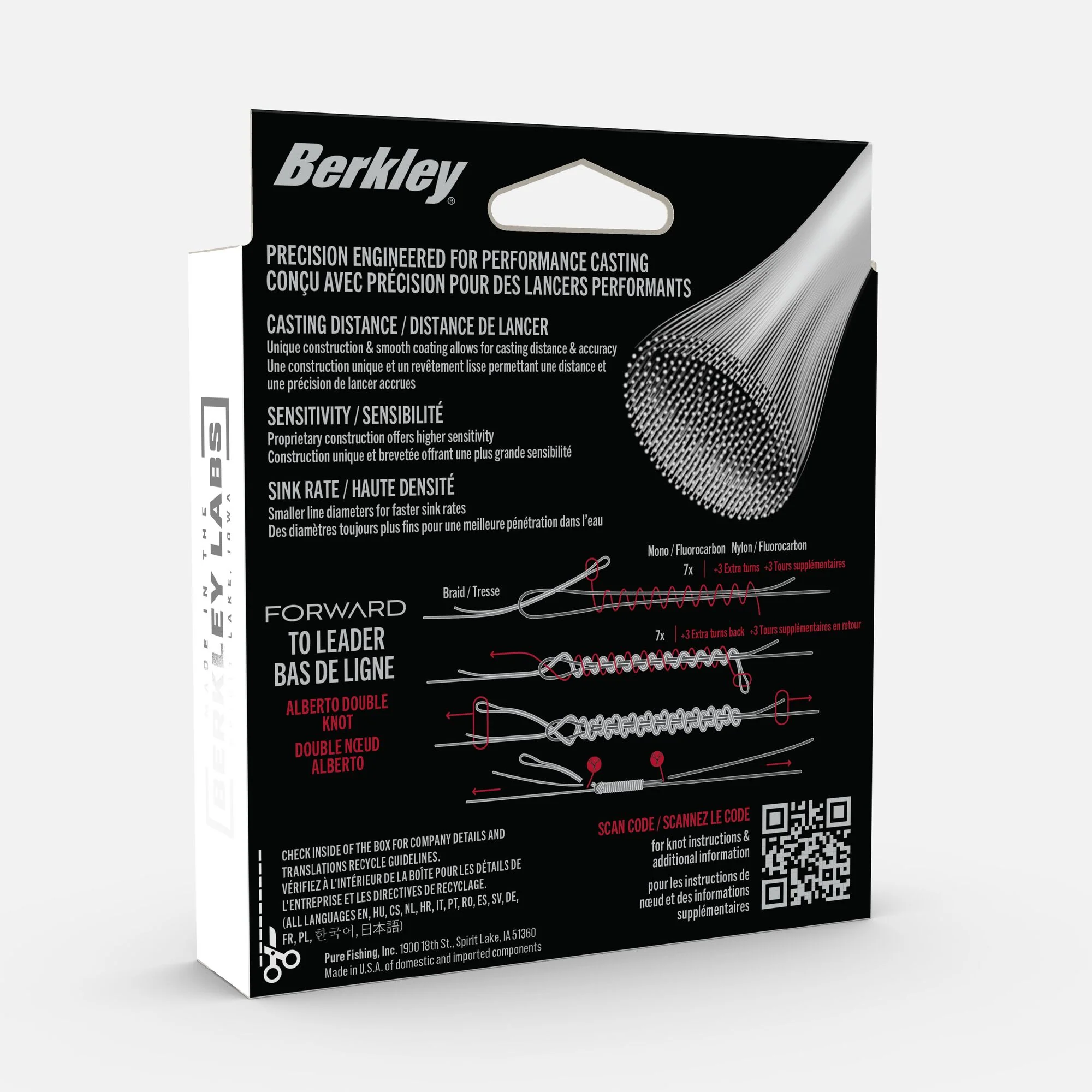 Fir textil Berkley Forward Finesse