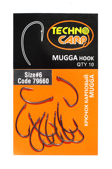 Carp hook "Mugga" — Technocarp