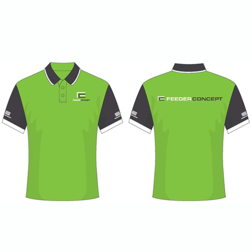 Tricou Feeder Concept Green (AM-233)