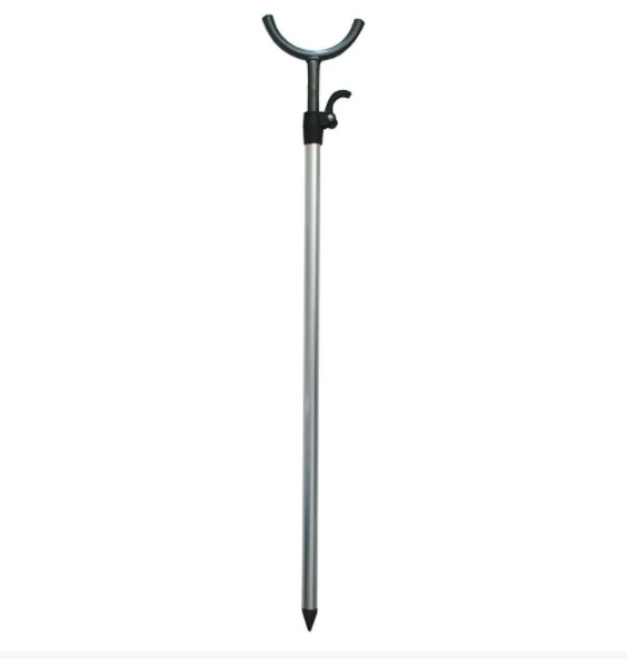 Telescopic rod holder with support 61-105 cm