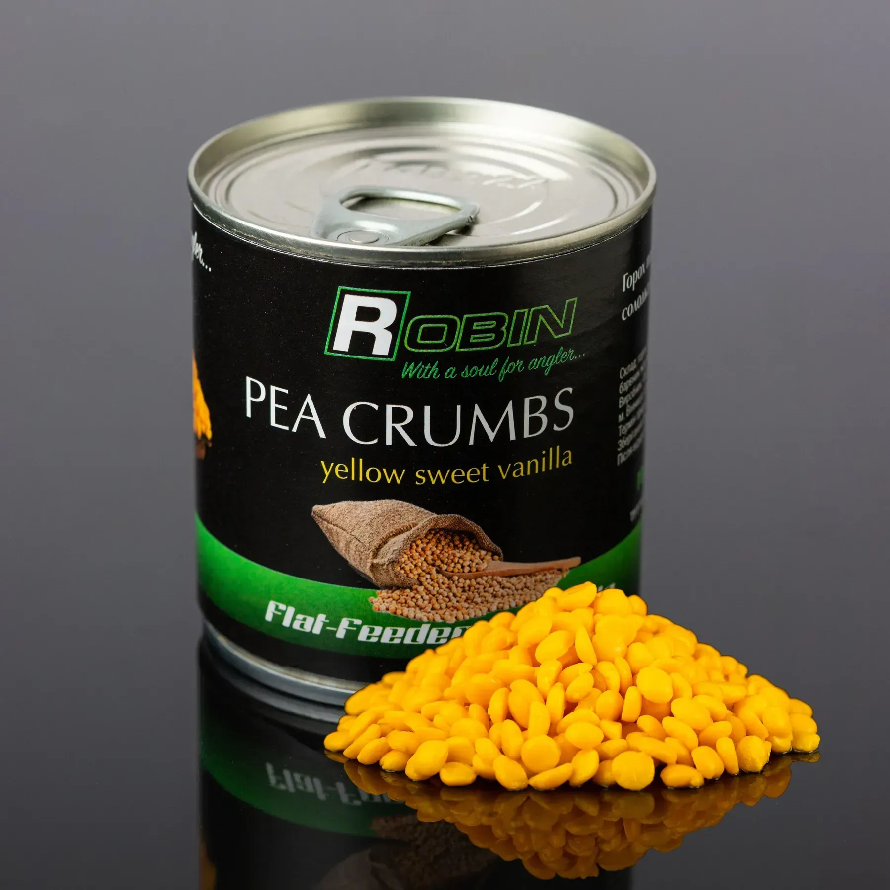 Дроблёный горох ROBIN Pea Crumbs · Сладкая ваниль · 200 мл