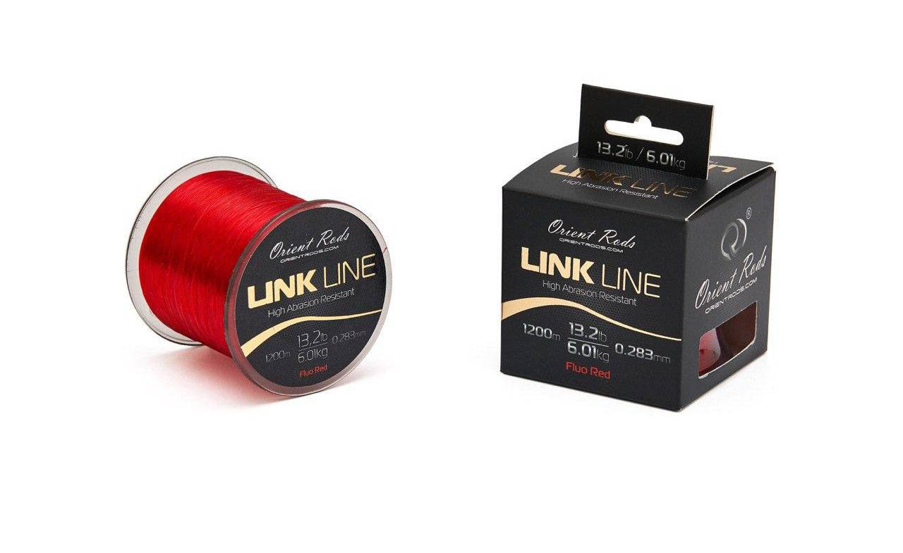 Monofilament line Orient Rods MONOLINE LINK LINE Yellow