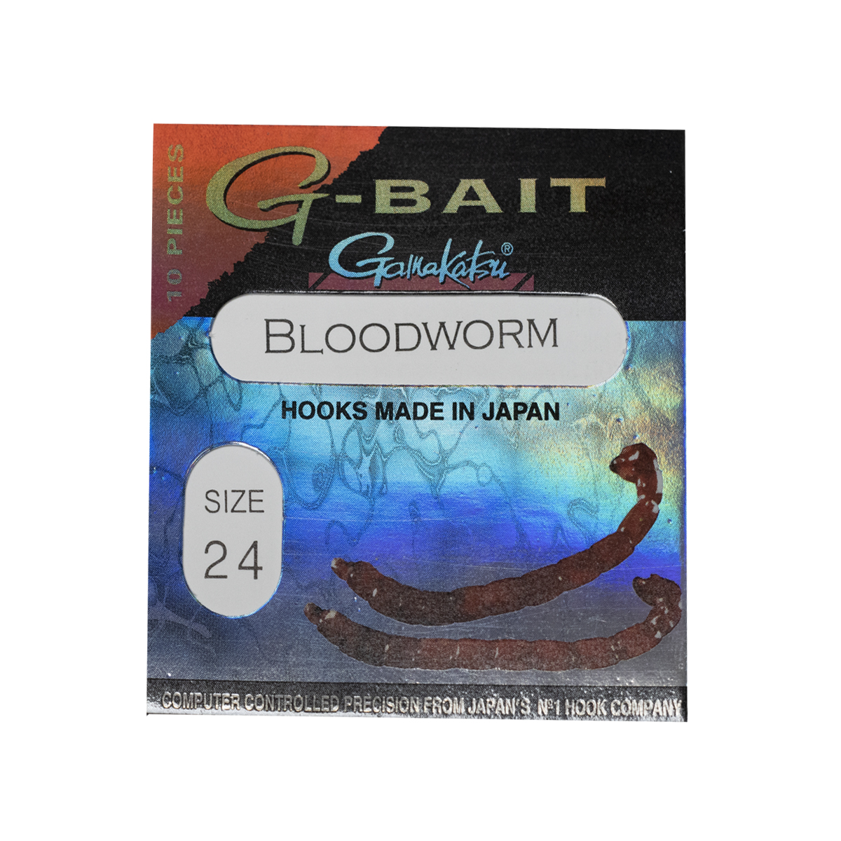 Gamakatsu G-BAIT BLOODWORM Hook