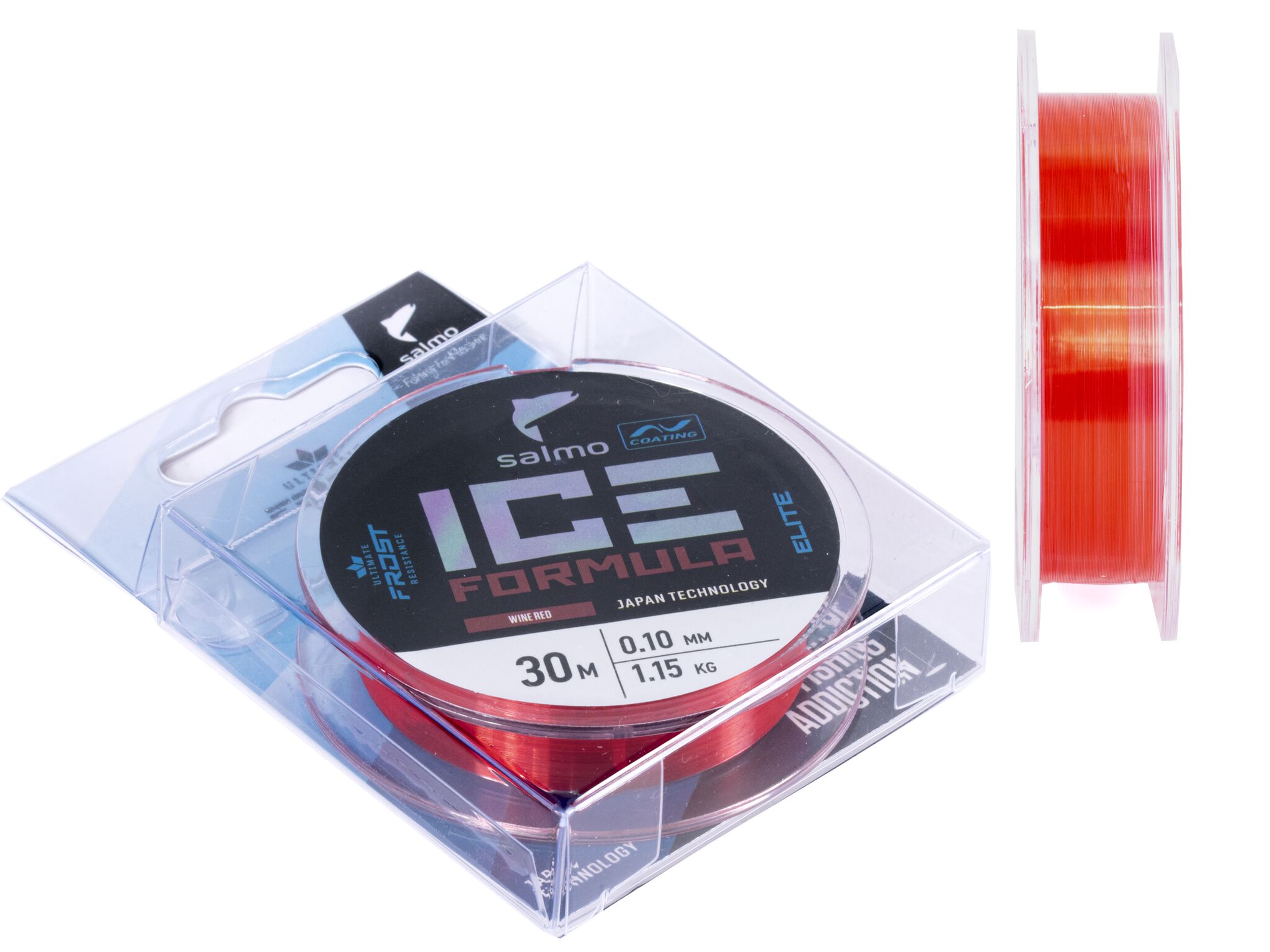 Winter monofilament line Salmo Elite ICE FORMULA Wine Red 30m