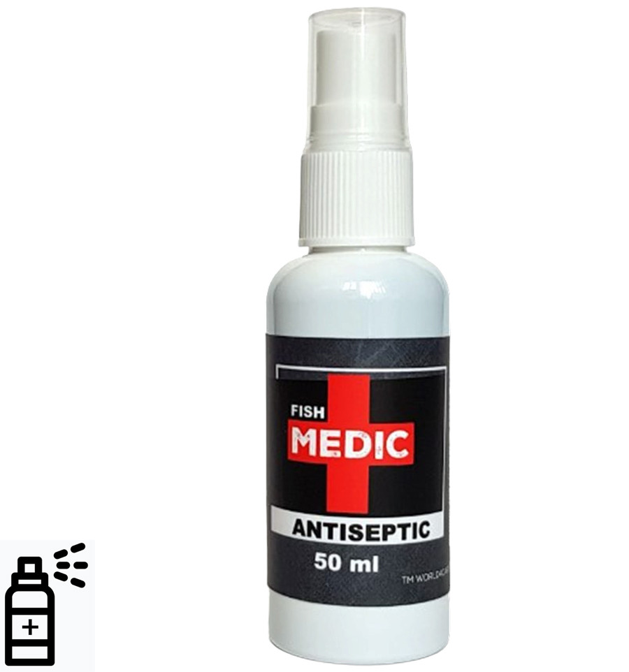 Antibacterial fishing spray World4Carp Antiseptic FISH MEDIC