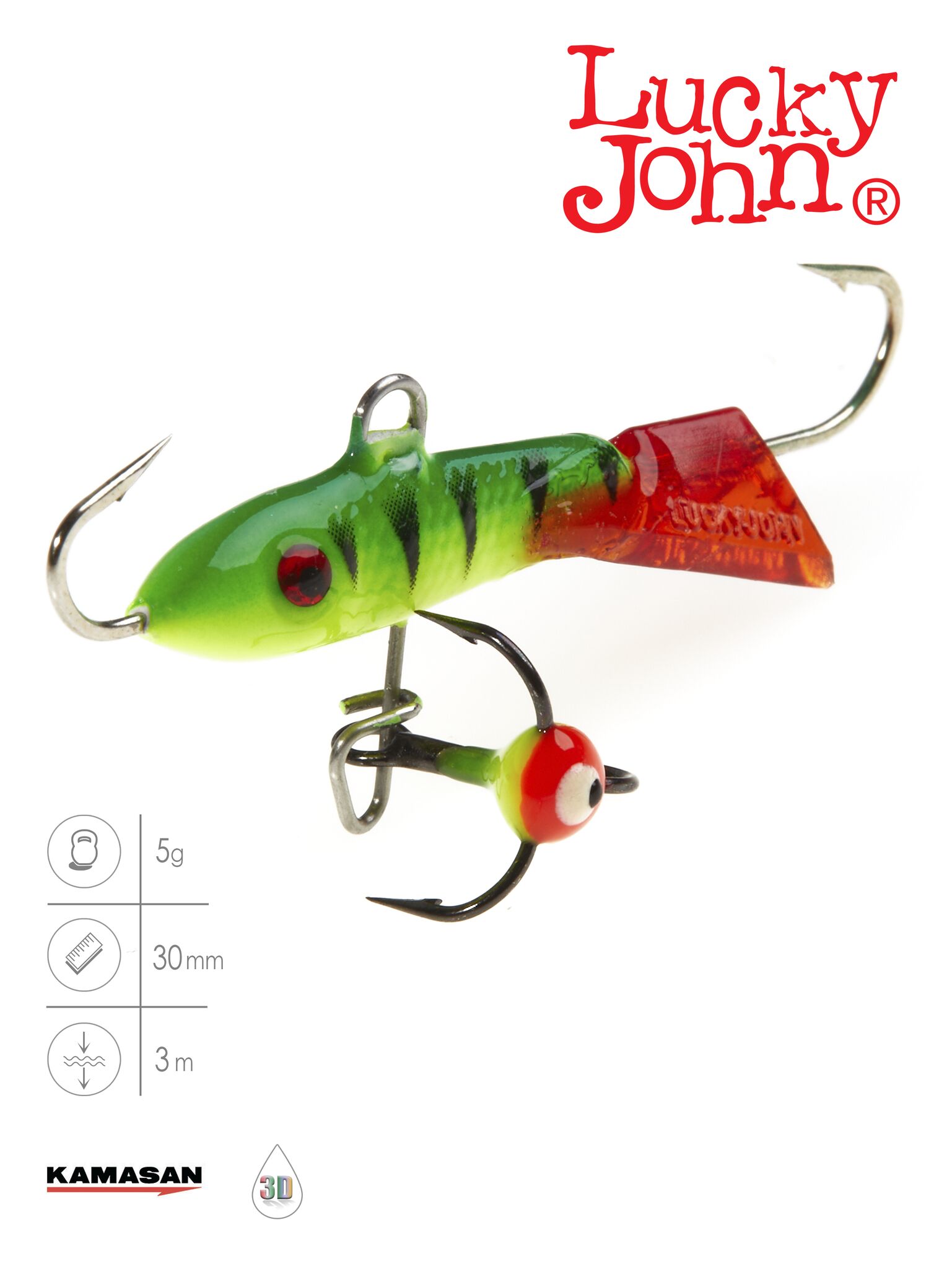 Balansier Lucky John CLASSIC 3 cu tr. 30mm blister