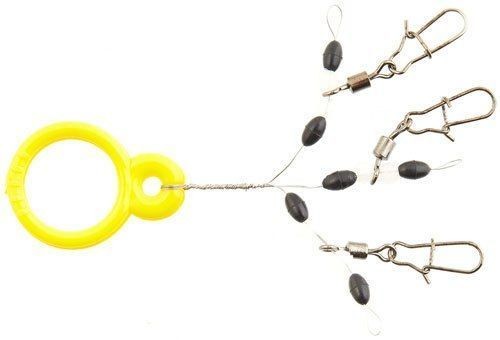Feeder Concept snap with swivel and stopper 002L 3 pcs.