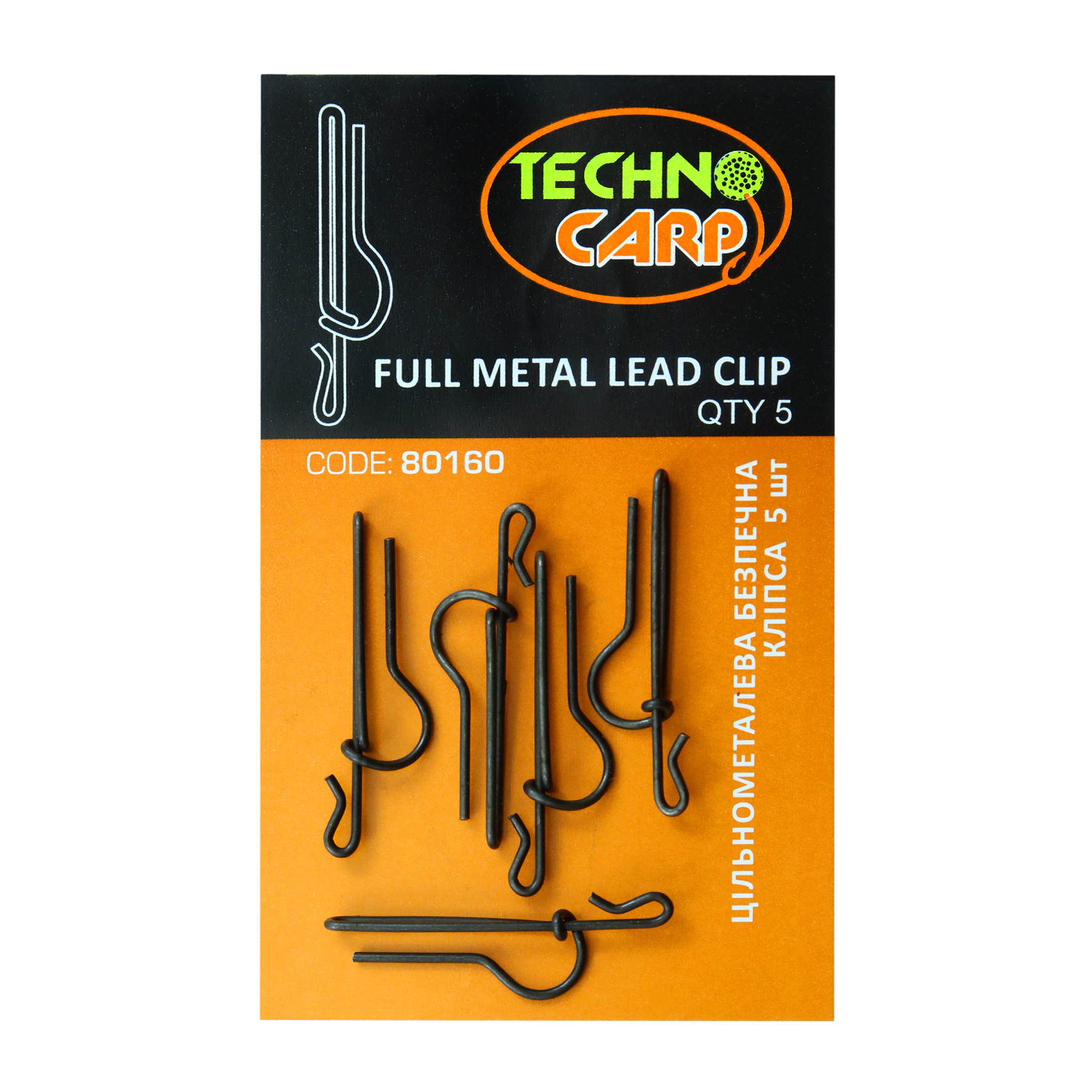 Full metal safety lead clip — Technocarp