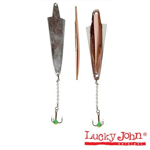 Ice jig Lucky John WING (treble hook-chain) 5.5g. 50mm