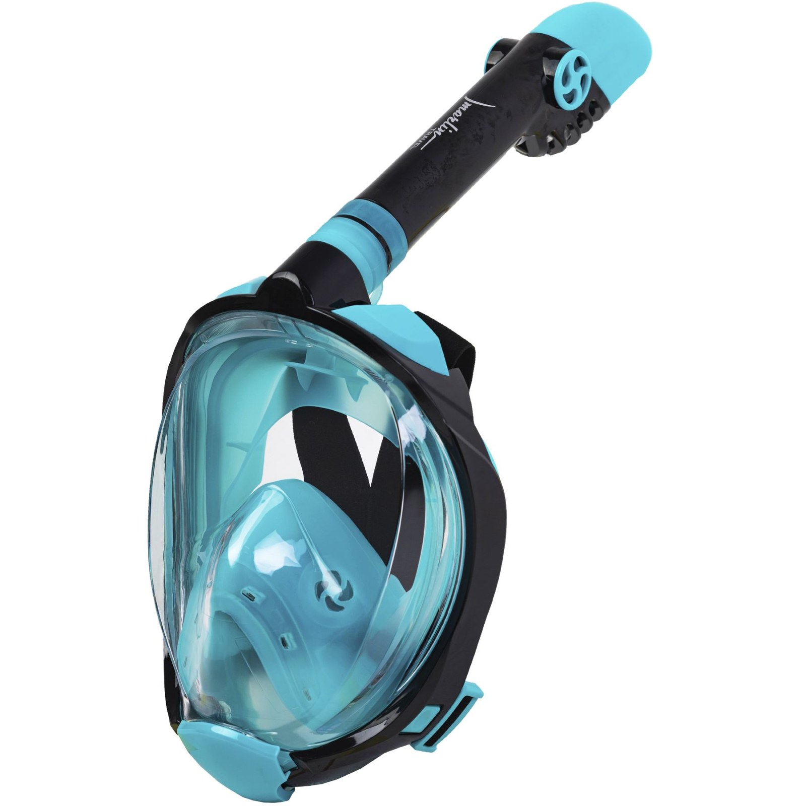 Marlin Mask TRAVEL black/aqua/aqua . S/M