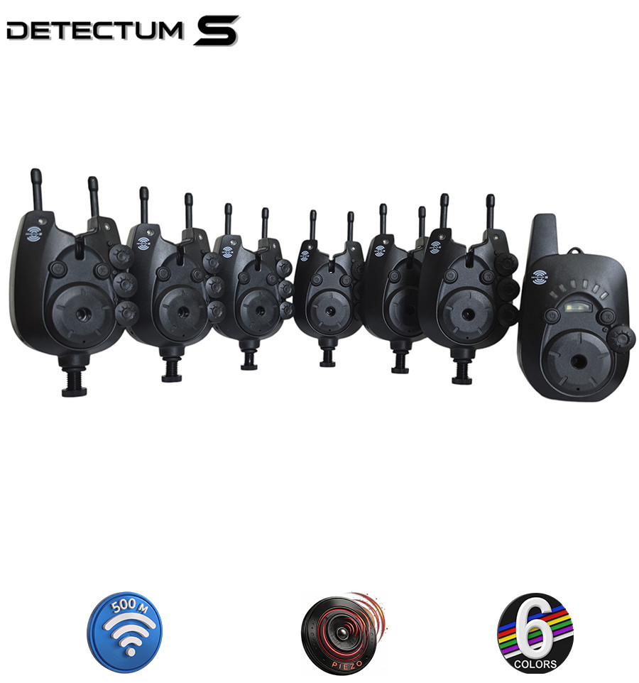 Набор сигнализаторов клёва World4Carp Detectum S 3+1