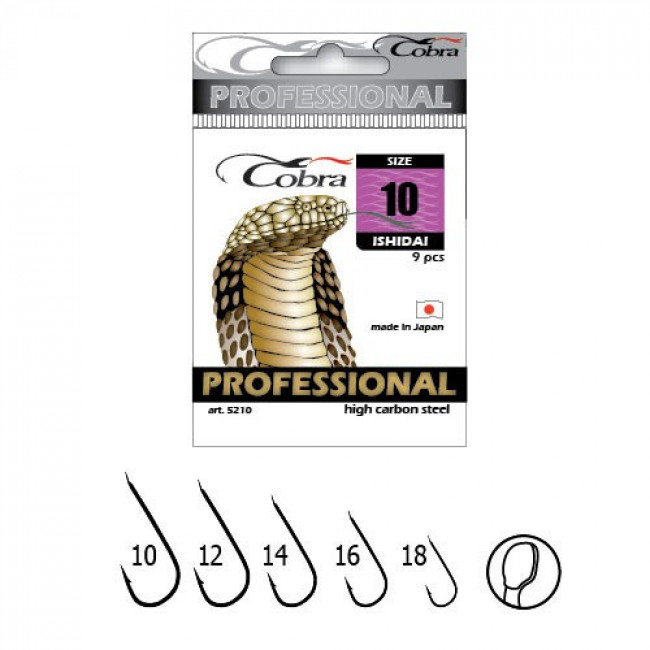 Hooks COBRA ISHIDAI 10pcs.