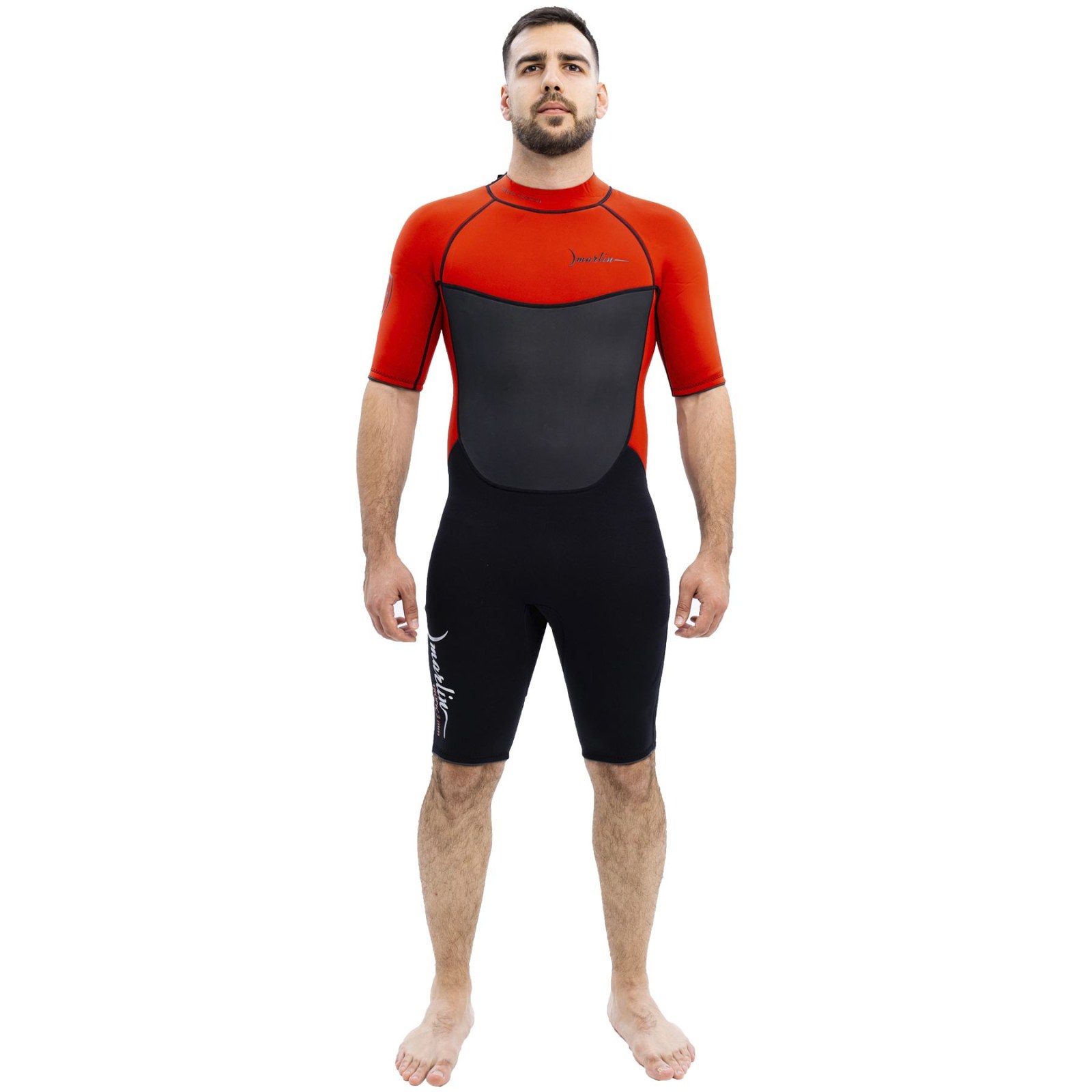 Marlin Wetsuit TROPIC SHORTY MAN Red/Black 3 mm, S