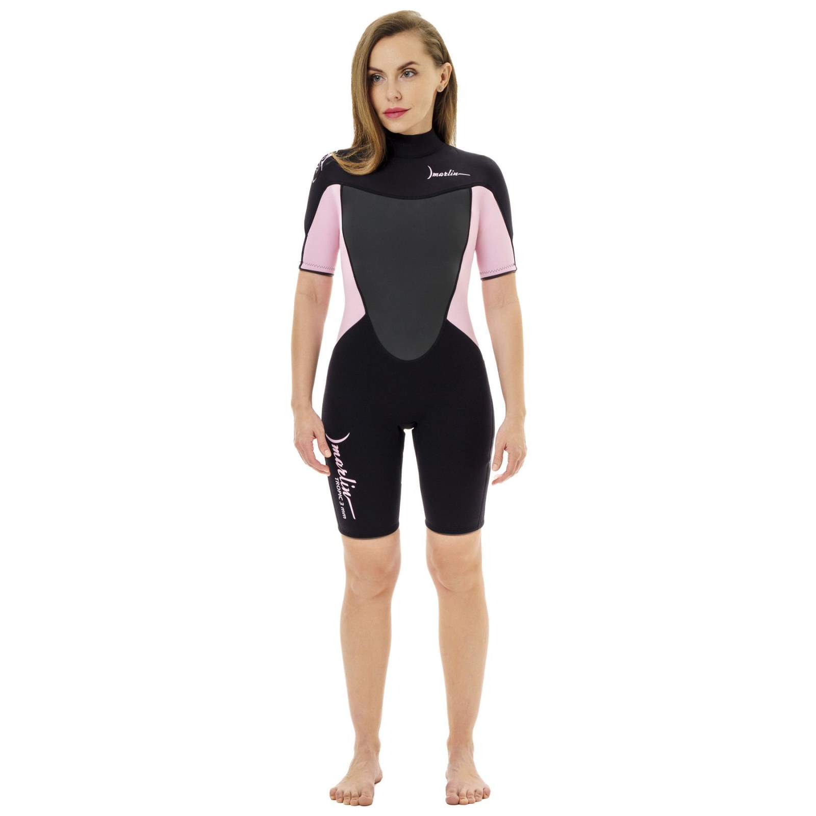 Marlin Wetsuit TROPIC SHORTY LADY Soft Rose/Black 3 mm, L